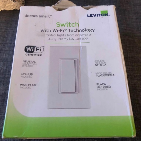 Leviton Smart Switch with Wifi Technology - Picture 1 of 5